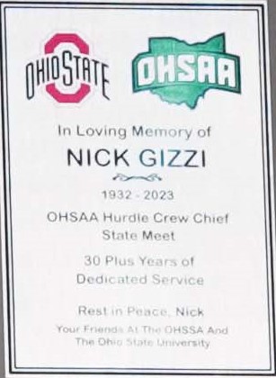 Hurdle Crew Honors Memory of Nick Gizzi